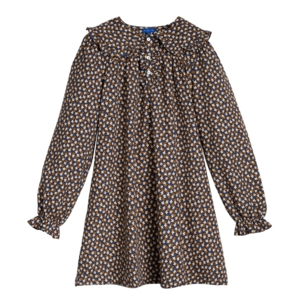 Maison Me Other - Maison Me Adorable Kids Floral Dress - Brown and White